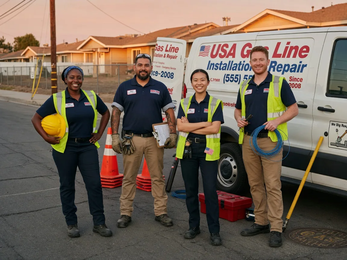 Gas Line Installation company in Fleetville, PA